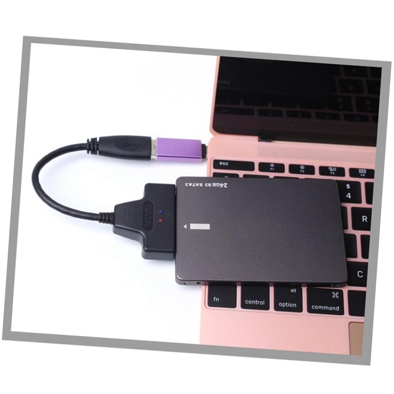 3 Pack USB 3 0 to SATA Adapter Cable 500Mbps for 2 5 Inch Hard Drive Portable - Image 3
